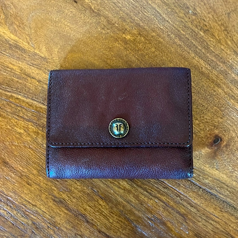 Frye trifold women’s wallet